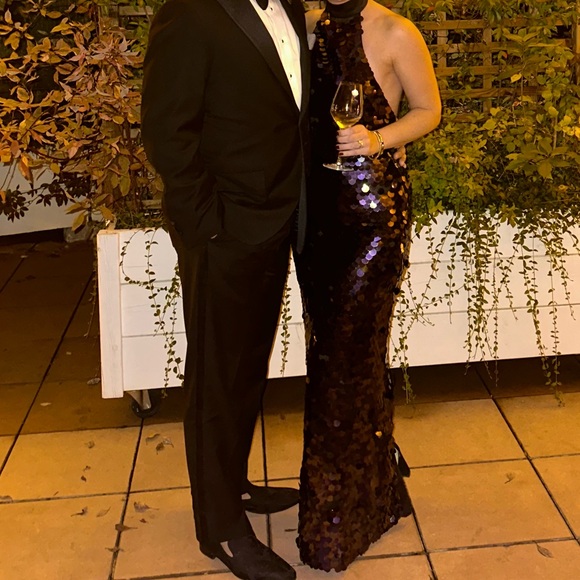 Bronx and Banco Chantal Noir Gown - Picture 5 of 10